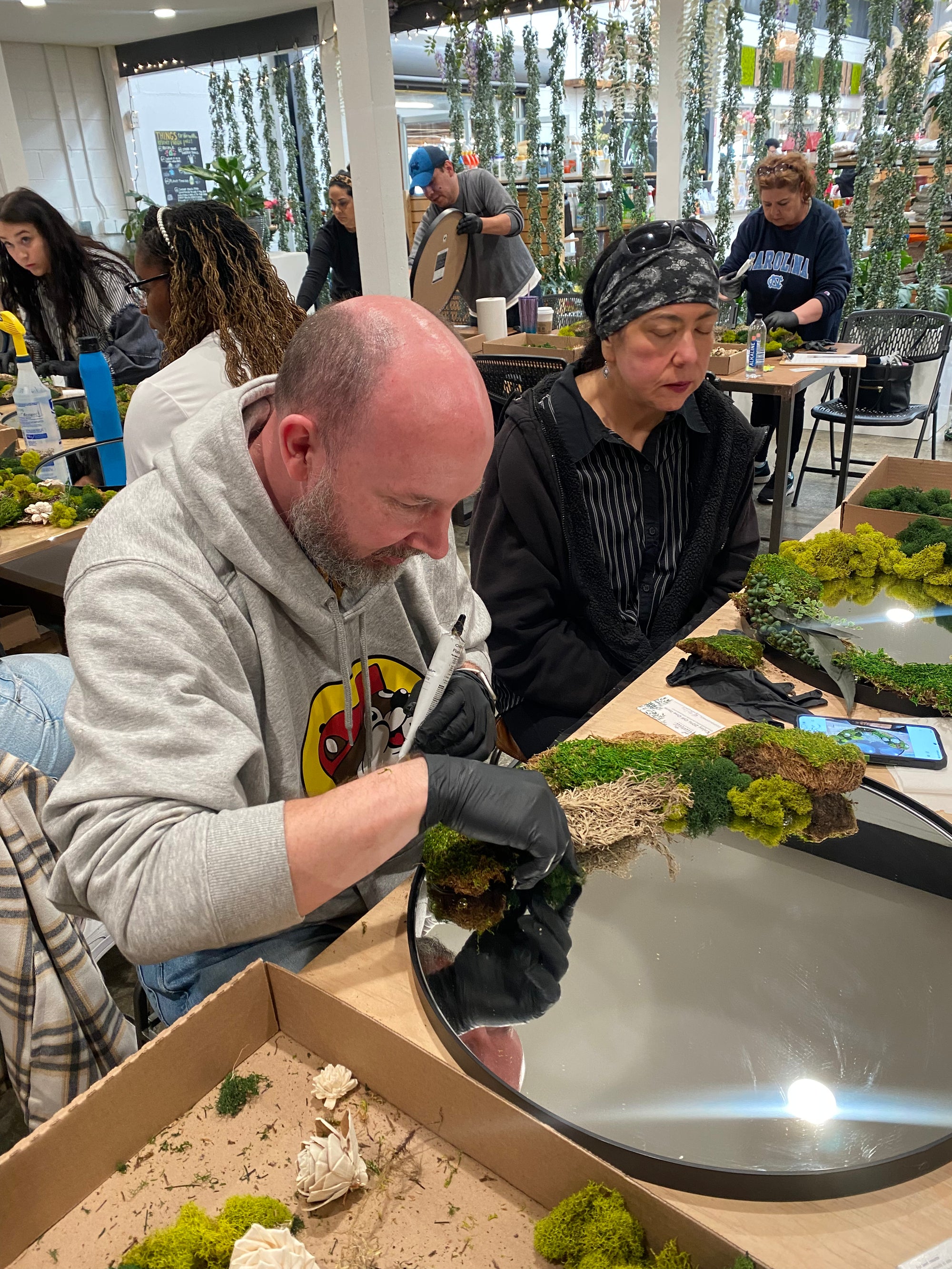 Moss Mirror Workshop
