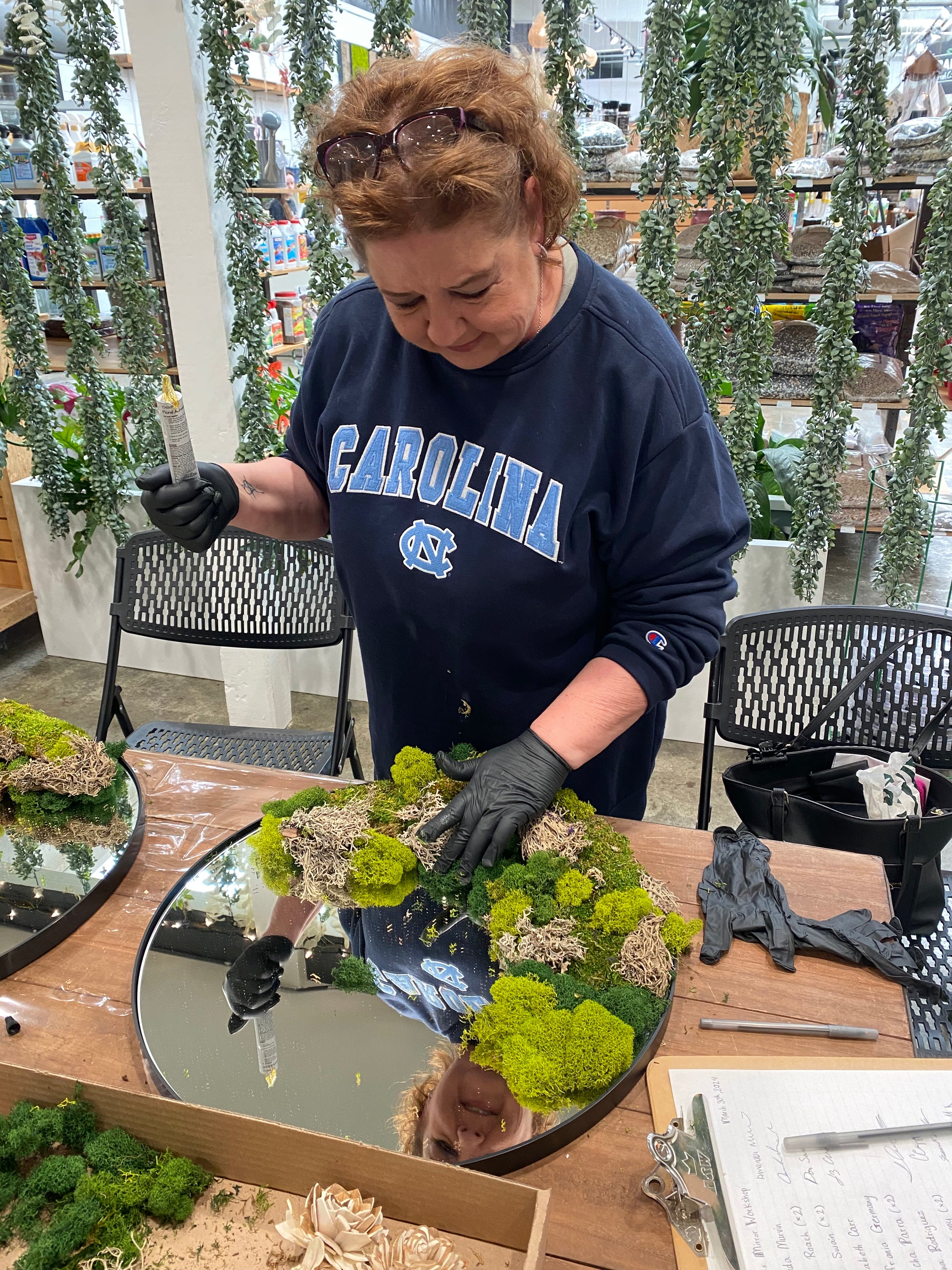 Moss Mirror Workshop